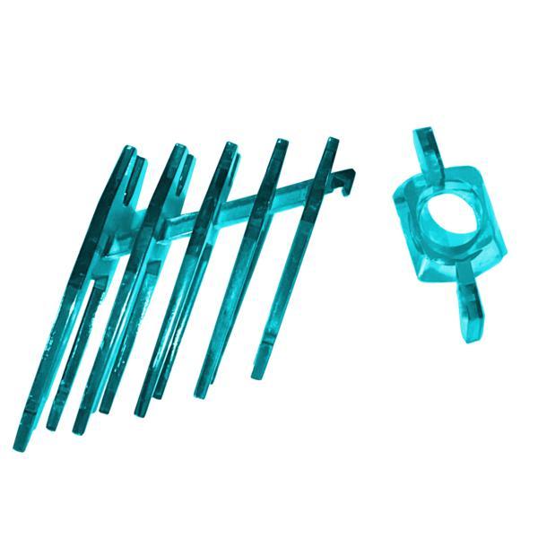 Surge Barrel & Fin Pack - Turquoise-Gel Blaster-The Red Balloon Toy Store