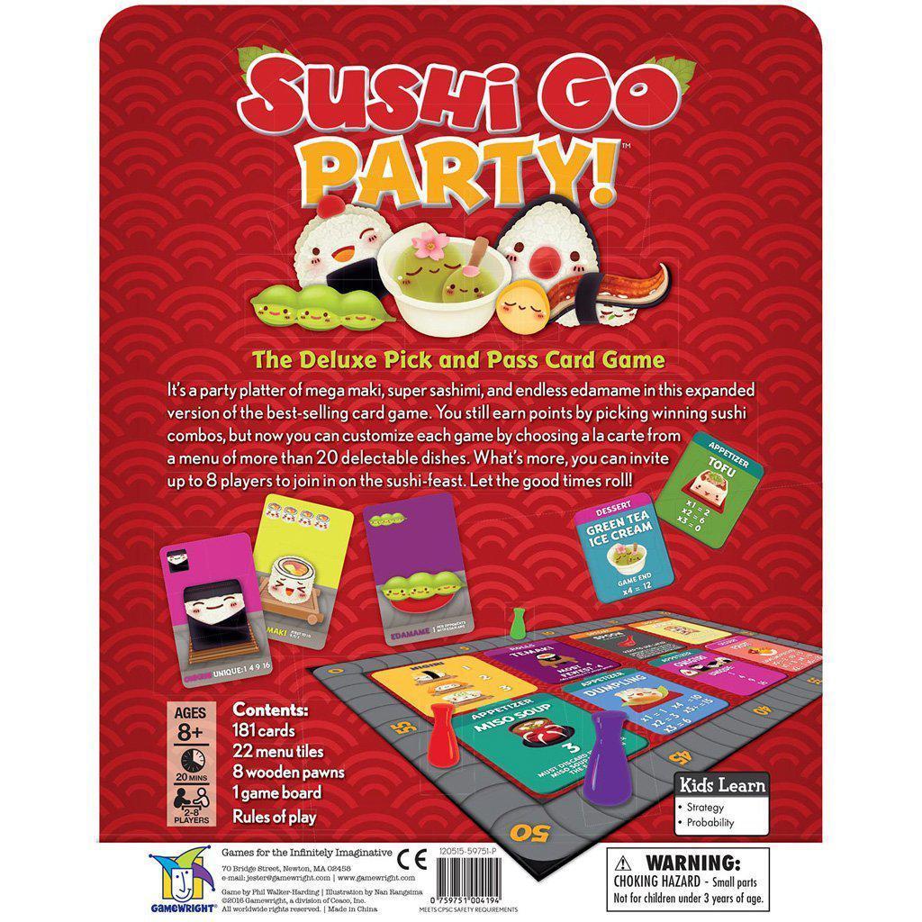 Sushi Go Party!™-Gamewright-The Red Balloon Toy Store