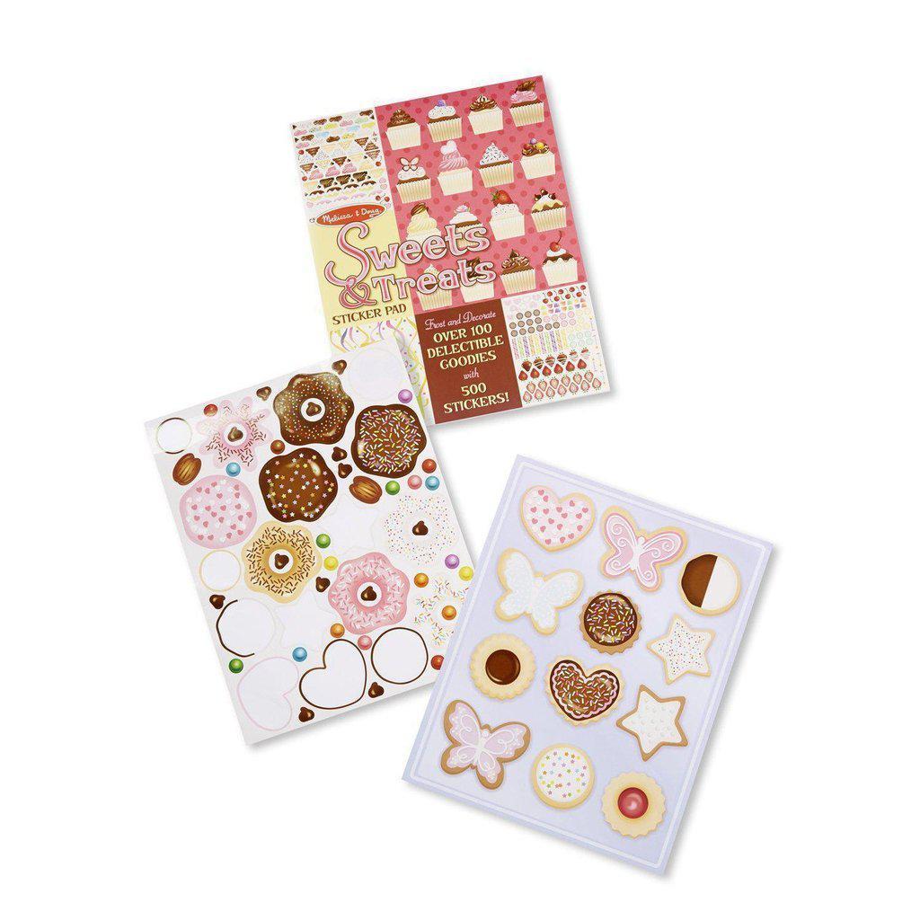 Sweets & Treats Sticker Pad-Melissa & Doug-The Red Balloon Toy Store