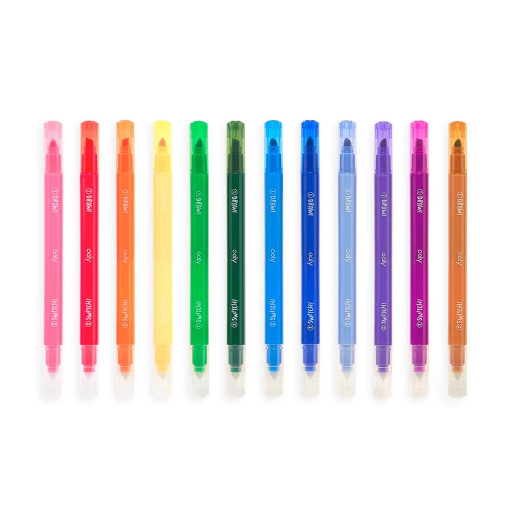 Switch-Eroo! Color-Changing Markers 2.0-OOLY-The Red Balloon Toy Store