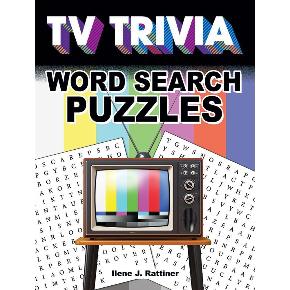 TV Trivia Word Search Puzzles-Dover Publications-The Red Balloon Toy Store