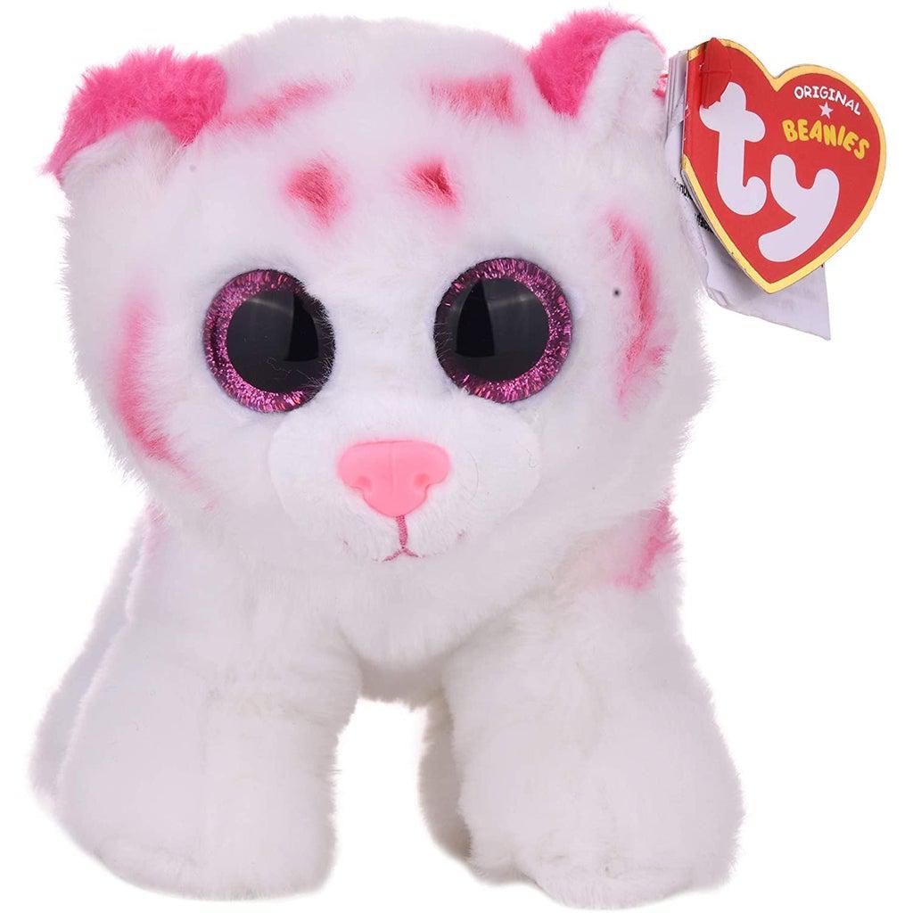 Tabor - Small Pink & White Tiger-Ty-The Red Balloon Toy Store