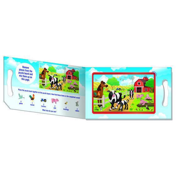 Take Along Magnetic Puzzle - On the Farm-Melissa & Doug-The Red Balloon Toy Store