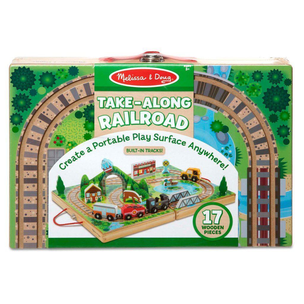Take Along Railroad-Melissa & Doug-The Red Balloon Toy Store
