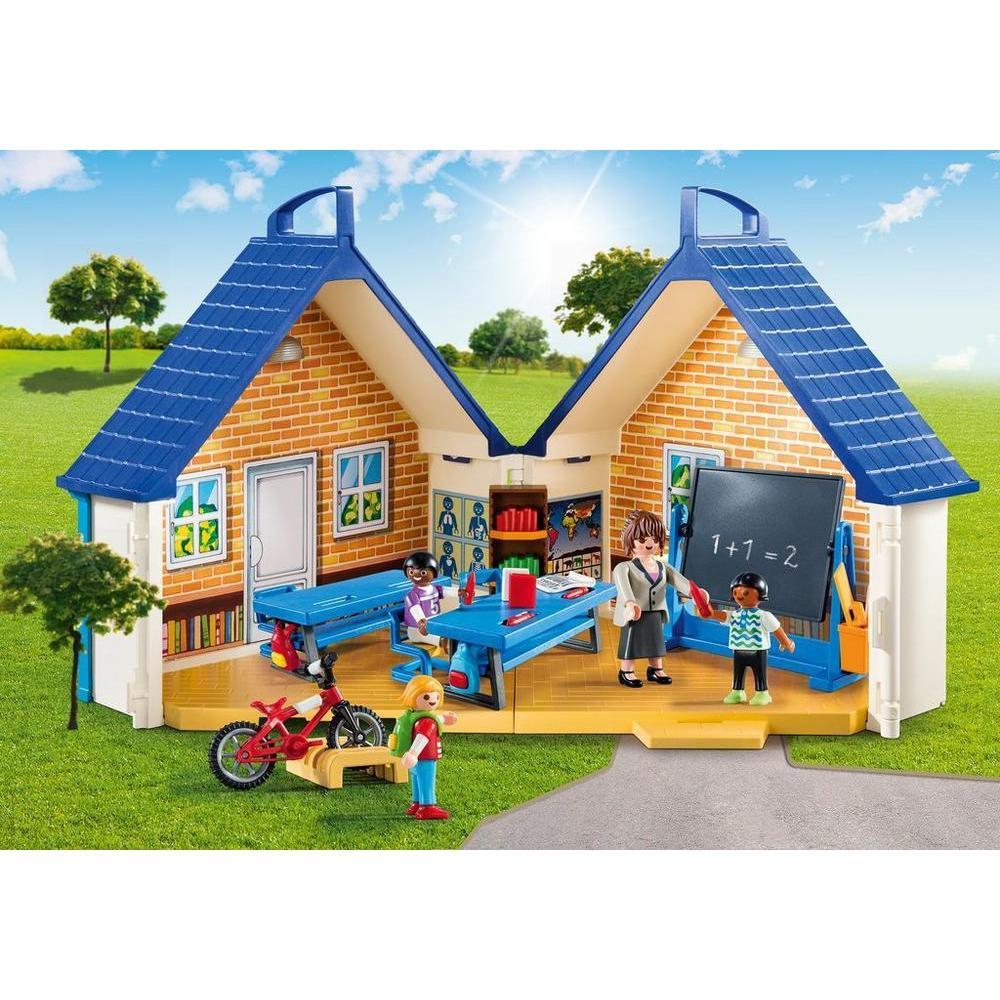 Playmobil City Life Take Along School House - 5662 – The Red Balloon Toy  Store