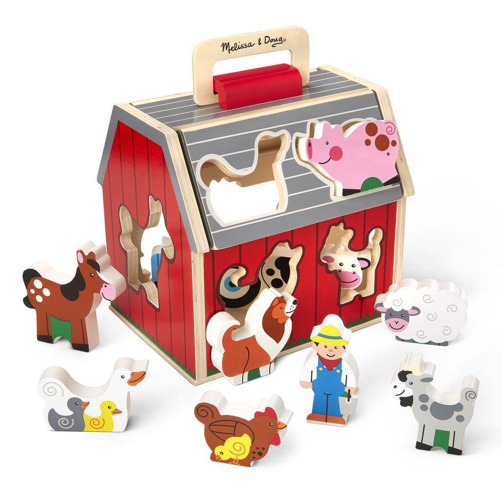 Take Along Sorting Barn-Melissa & Doug-The Red Balloon Toy Store