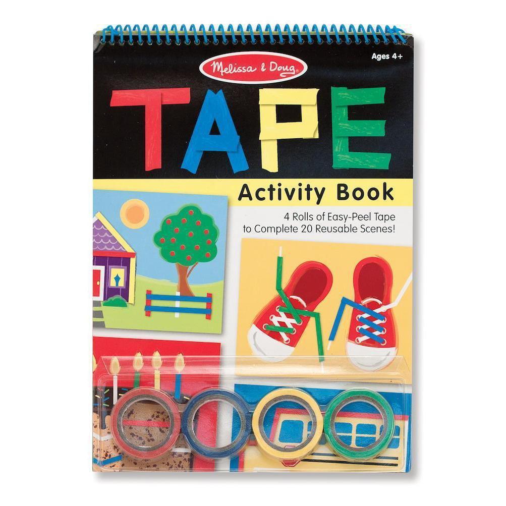 Tape Activity Book-Melissa & Doug-The Red Balloon Toy Store