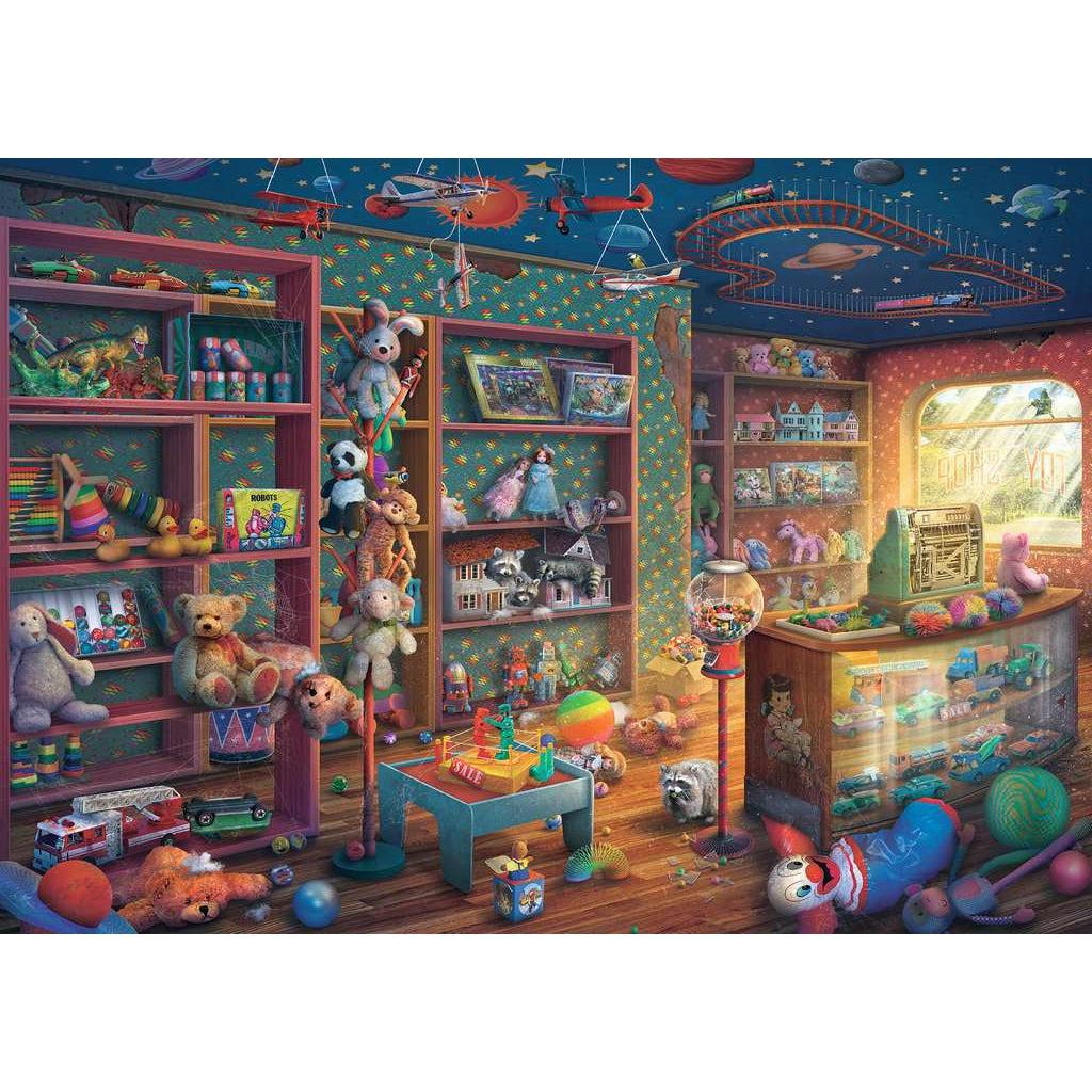 Puzzle: Abandoned places - Tattered Toy Store
