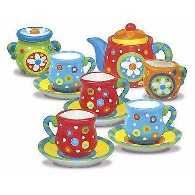 Tea Set Painting Kit-4M-The Red Balloon Toy Store