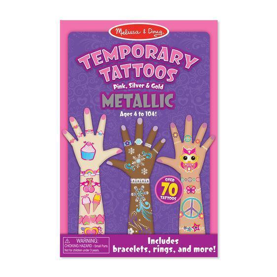 Temporary Tattoos - Metallic-Melissa & Doug-The Red Balloon Toy Store