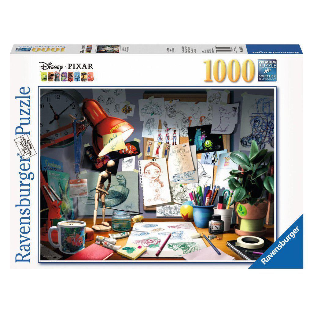 The Artist's Desk 1000pc-Ravensburger-The Red Balloon Toy Store