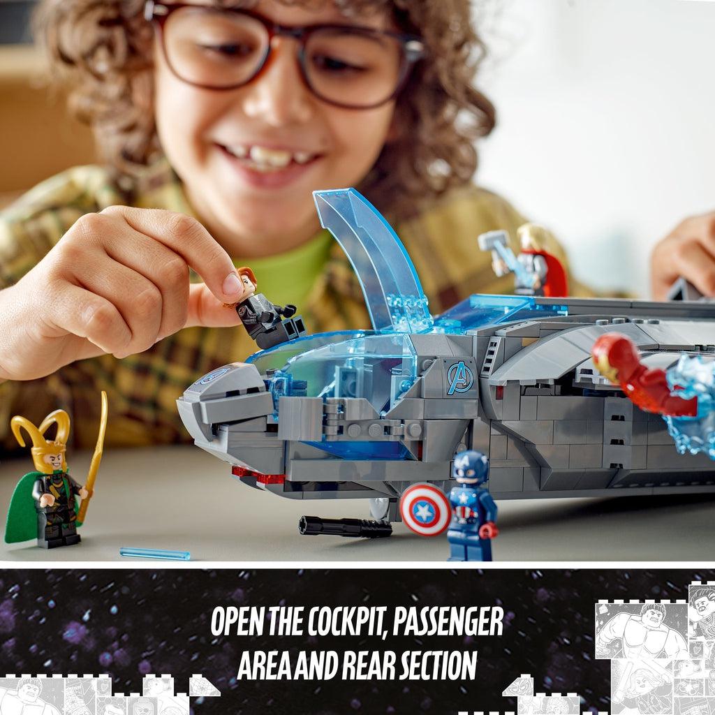 The Avengers Quinjet Marvel Lego-LEGO Systems, Inc-The Red Balloon Toy Store