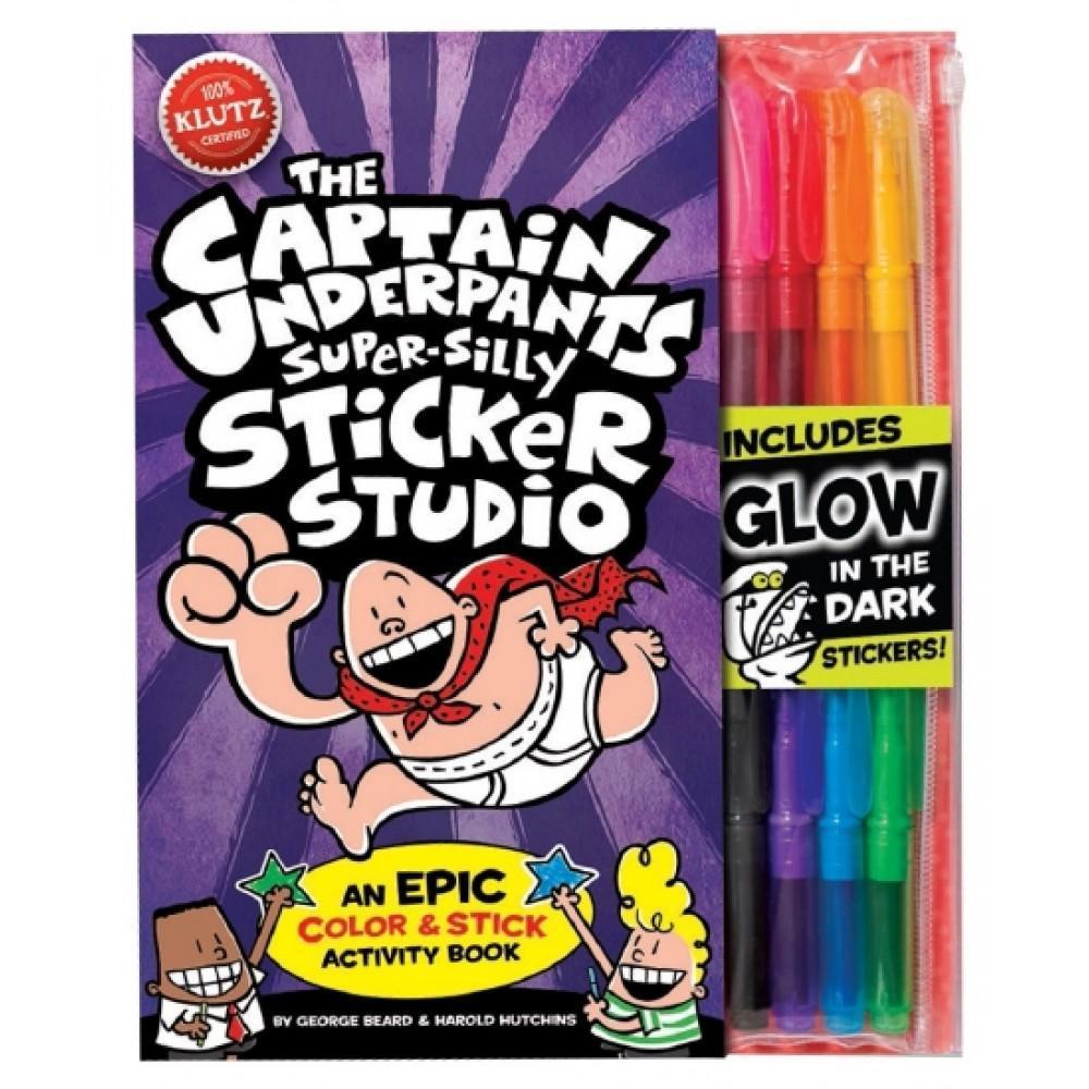 The Captain Underpants Sticker Studio-KLUTZ-The Red Balloon Toy Store
