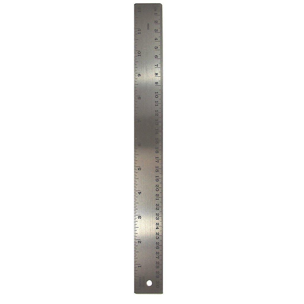 The Pencil Grip 12 Stainless Steel Ruler