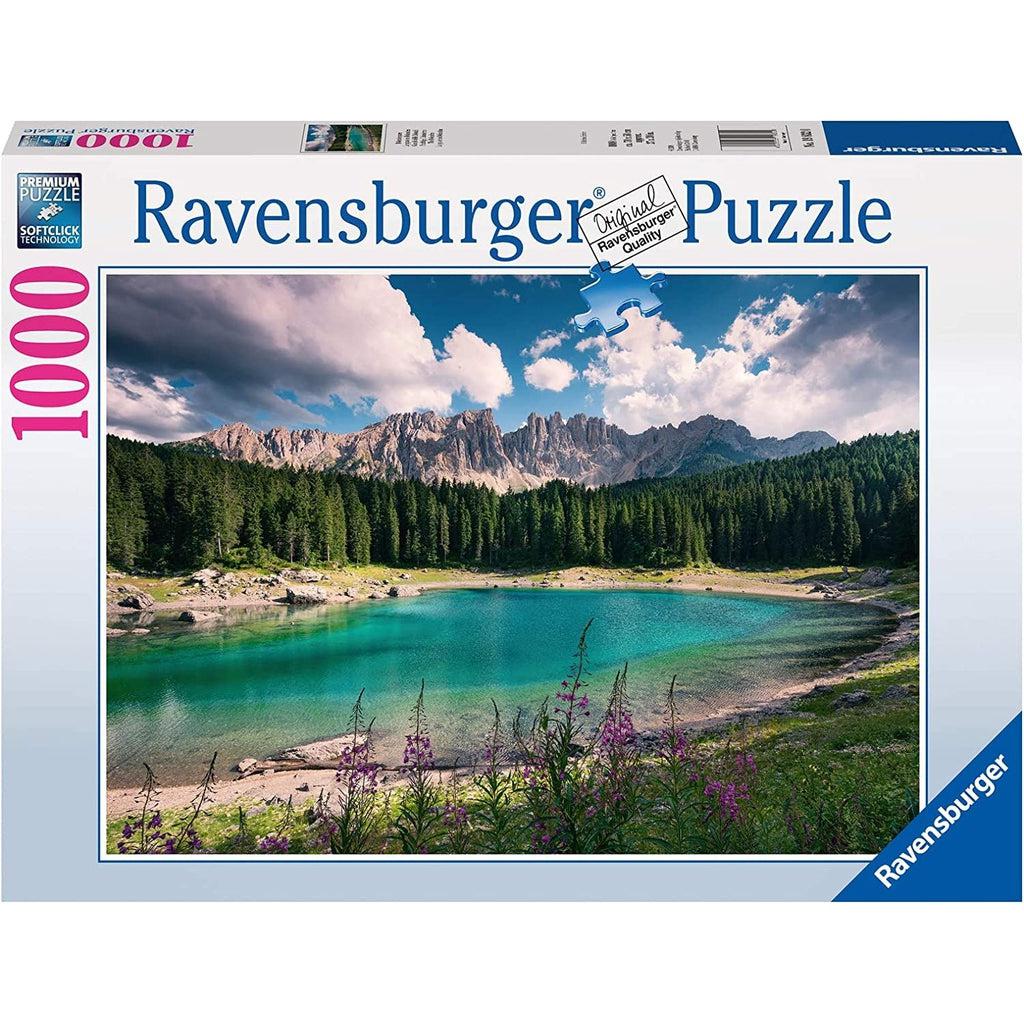 Puzzle box | Image of picturesque mountain lake scene | 1000pcs