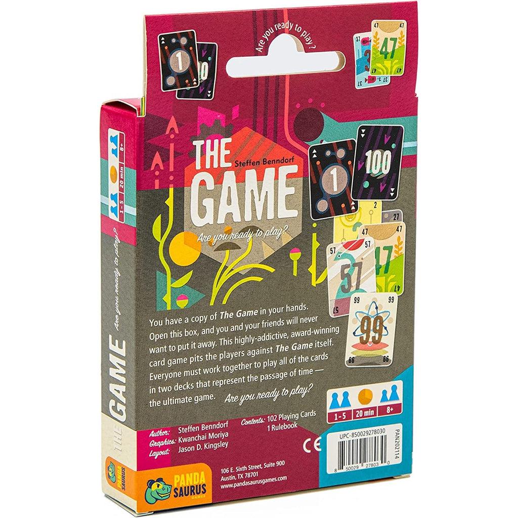 Pandasaurus Games The Game: Face to Face Card Game - A  Thrilling 2-Player Dueling Version, Fun Family Game for Kids and Adults,  Ages 8+, 2 Players, 20 Minute Playtime : Video Games