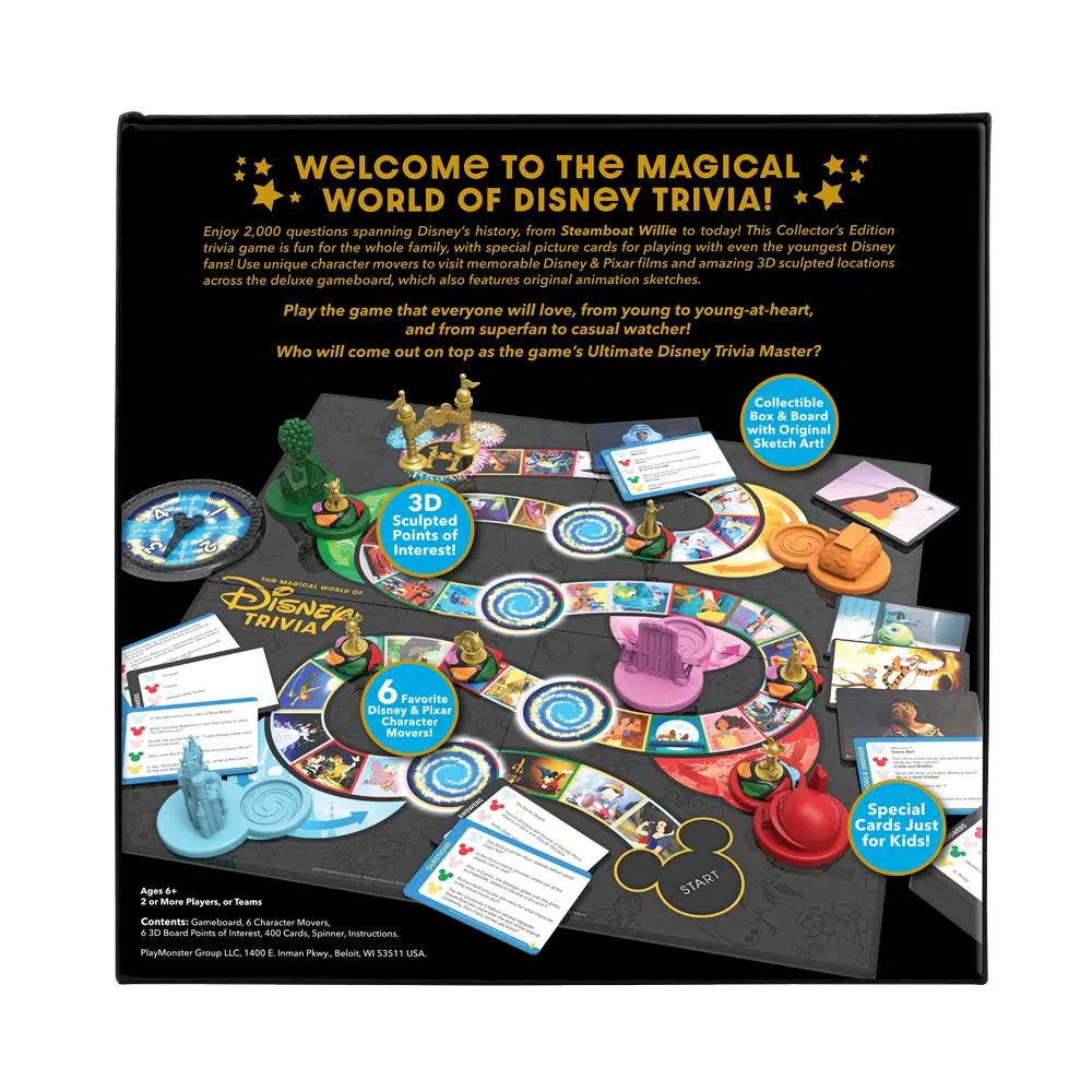 The Magical World of Disney Trivia-Playmonster-The Red Balloon Toy Store