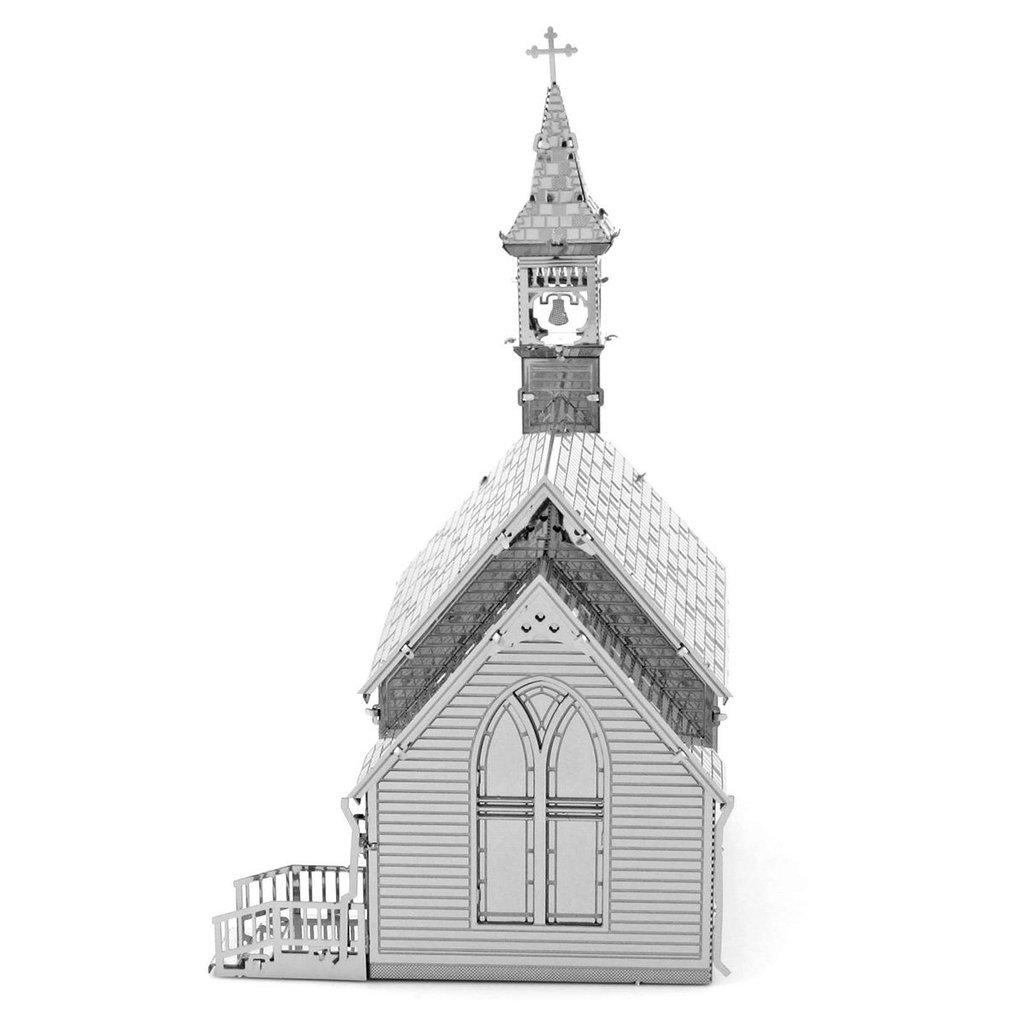 The Old Country Church Model-Metal Earth-The Red Balloon Toy Store