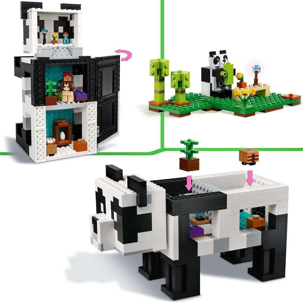 LEGO Minecraft: The Panda Haven (21245) – The Red Balloon Toy