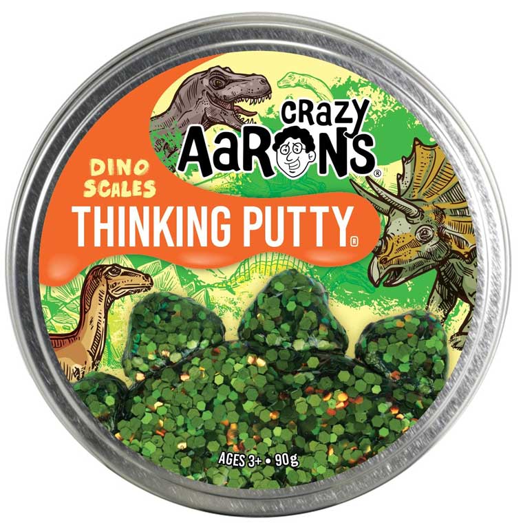 Thinking Putty - Dino Scales-Crazy Aaron's-The Red Balloon Toy Store