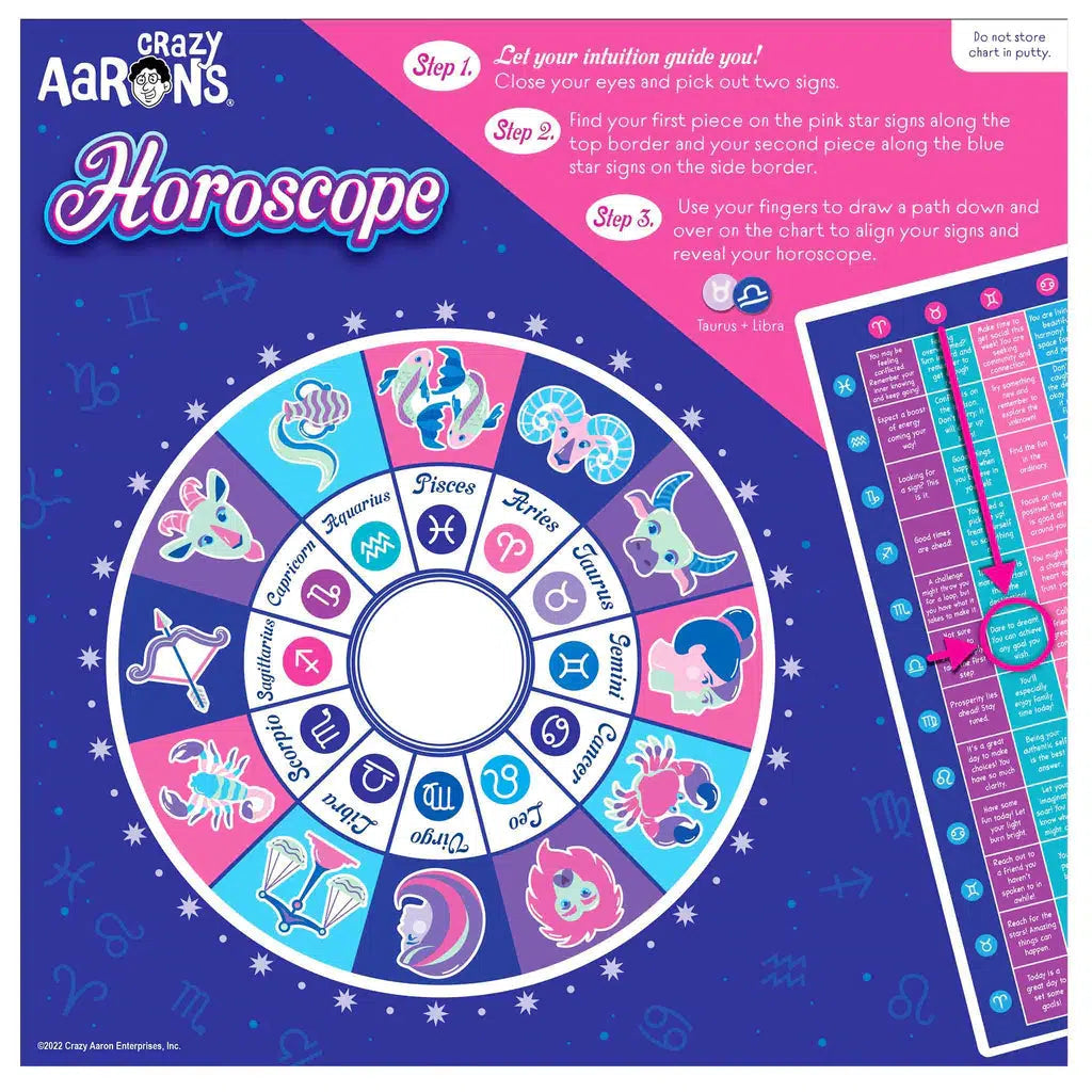 Thinking Putty - Horoscope-Crazy Aaron's-The Red Balloon Toy Store