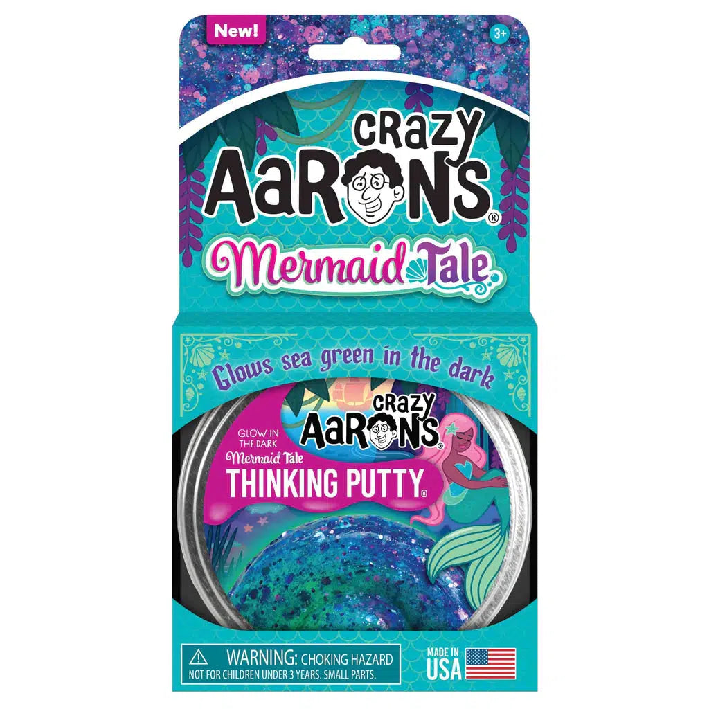 Thinking Putty - Mermaid Tale-Crazy Aaron's-The Red Balloon Toy Store