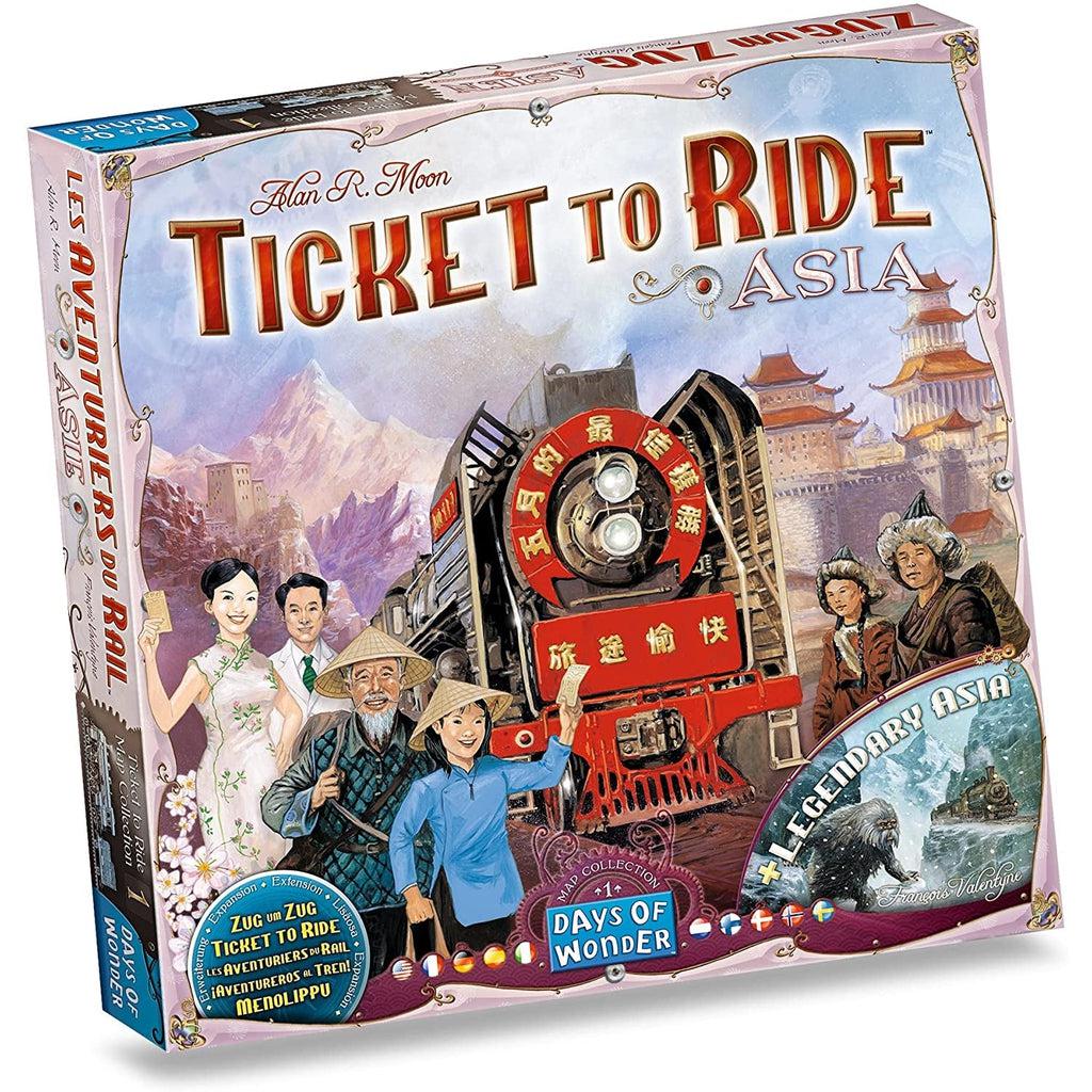 Ticket to Ride: Asia Expansion-Days of Wonder-The Red Balloon Toy Store