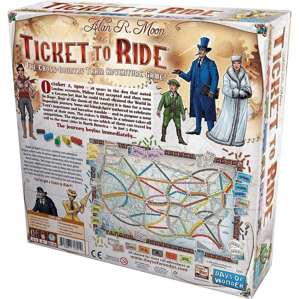 Ticket to Ride-Days of Wonder-The Red Balloon Toy Store