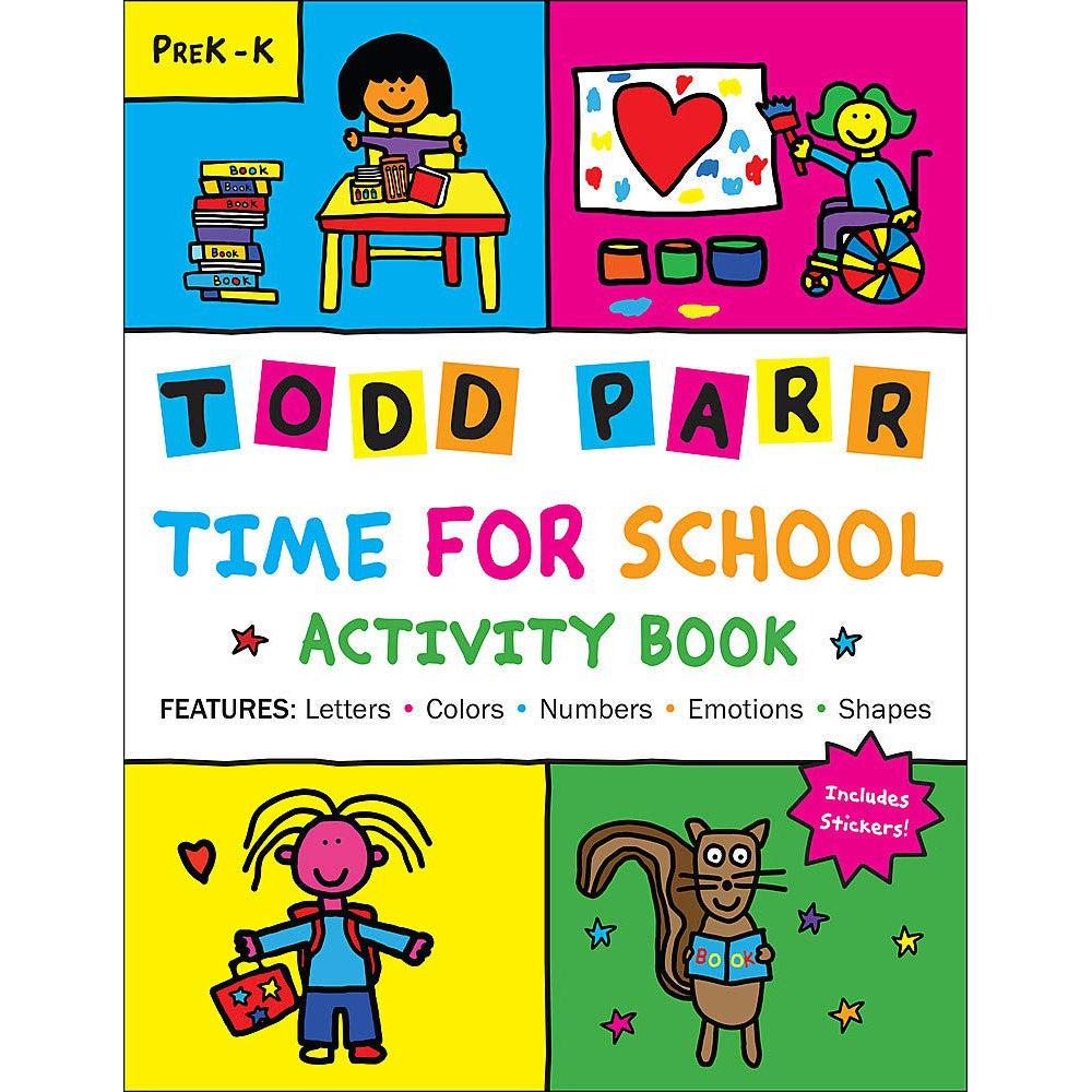 Time for School Activity Book-Hachette Book Group-The Red Balloon Toy Store