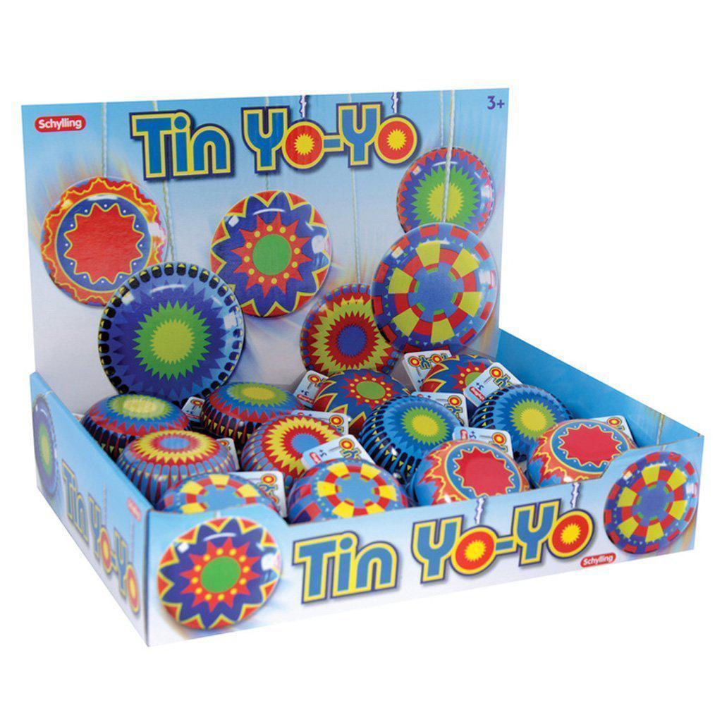 Tin Yo-Yo Assorted-Schylling-The Red Balloon Toy Store