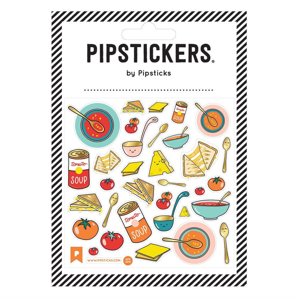 Tomato Soup & Grilled Cheese Stickers-PipStickers-The Red Balloon Toy Store