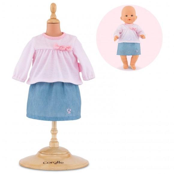 Top & Skirt for 14-inch Baby Doll-Corolle-The Red Balloon Toy Store