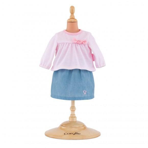 Top & Skirt for 14-inch Baby Doll-Corolle-The Red Balloon Toy Store