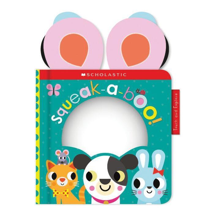 Touch and Explore Squeak-a-Boo-Scholastic-The Red Balloon Toy Store