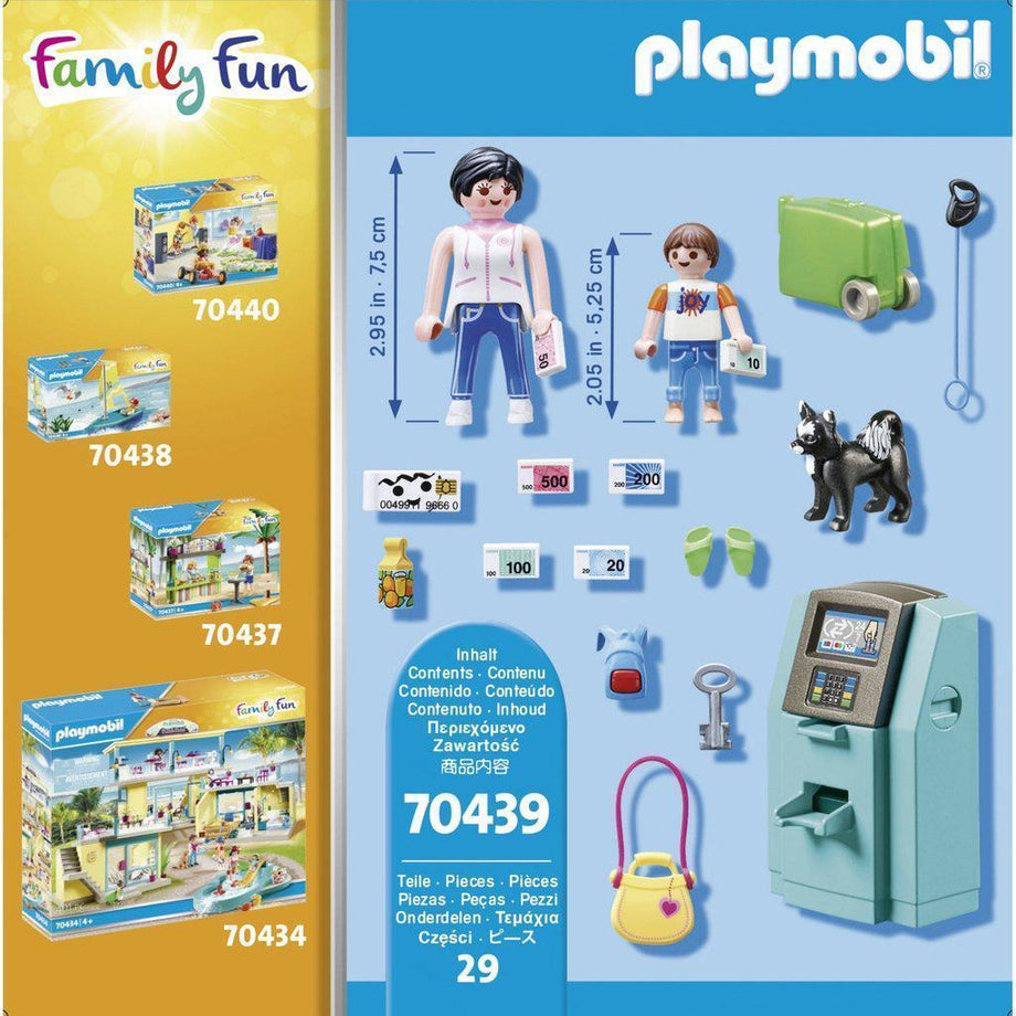 deck pollution move Playmobil FamilyFun Tourists with ATM - 70439 – The Red Balloon Toy Store