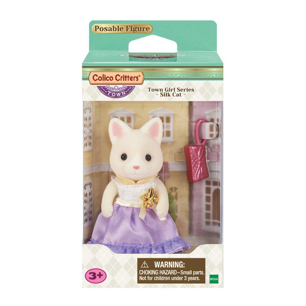 Town Girl Series - Lulu Silk Cat-Calico Critters-The Red Balloon Toy Store