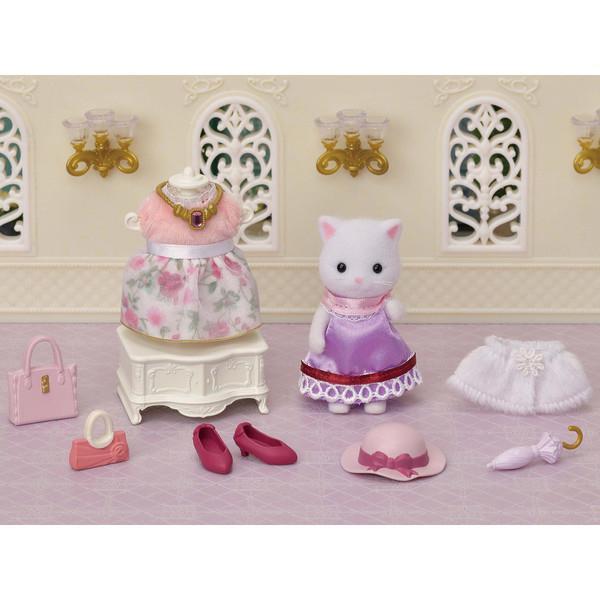 Town Series Girl - Persian Cat Fashion Playset-Calico Critters-The Red Balloon Toy Store