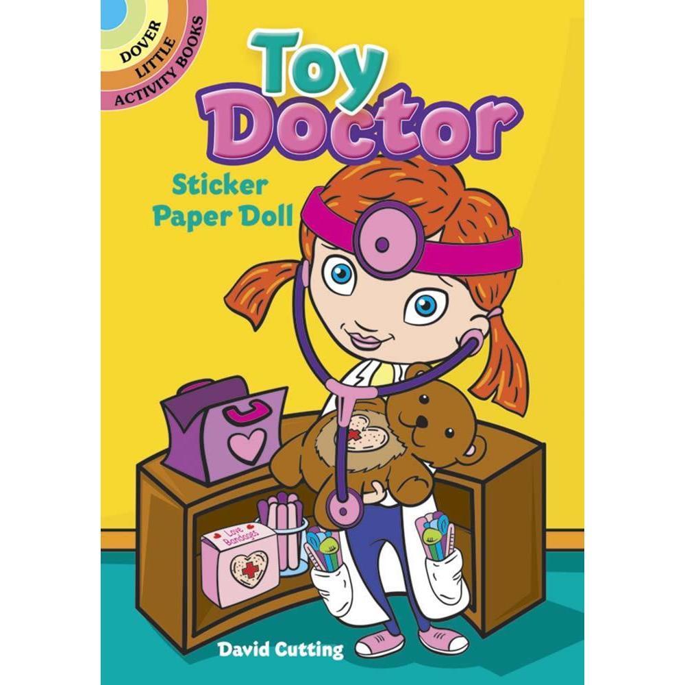 Toy Doctor Sticker Paper Doll-Dover Publications-The Red Balloon Toy Store