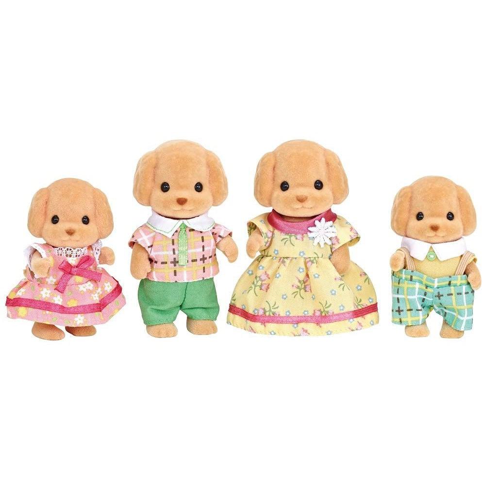 Toy Poodle Family-Calico Critters-The Red Balloon Toy Store