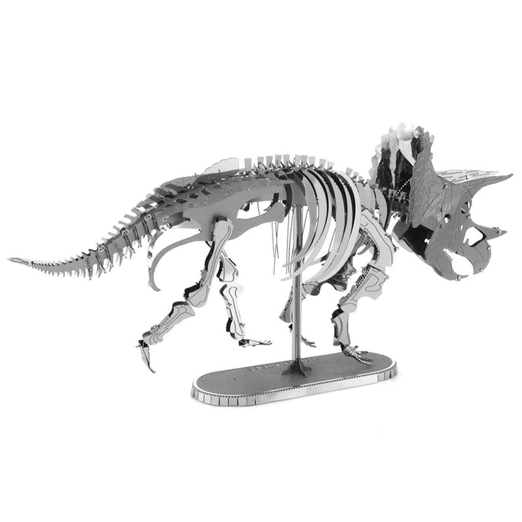 Triceratops-Metal Earth-The Red Balloon Toy Store