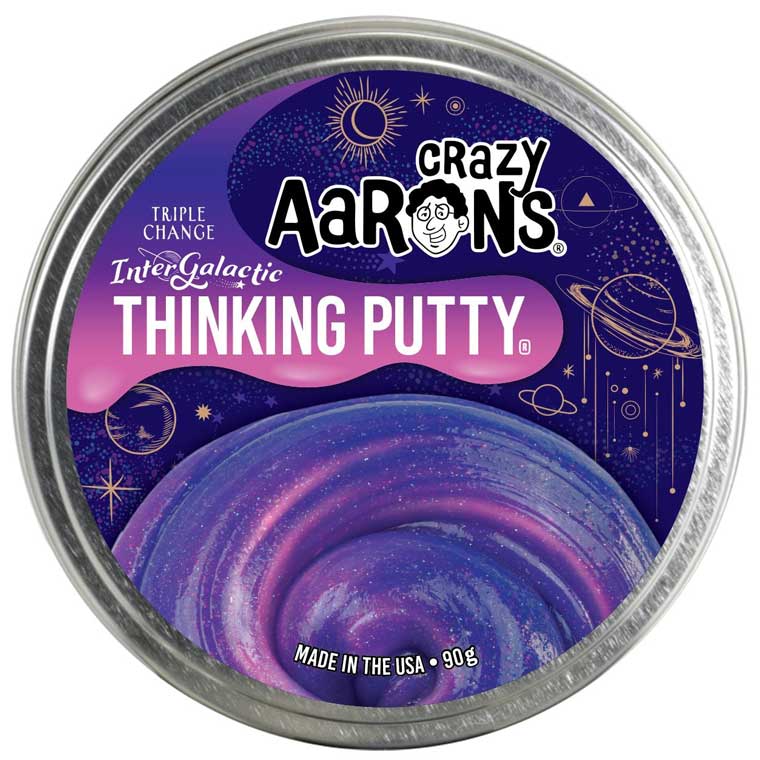 Triple Change Thinking Putty - Intergalactic-Crazy Aaron's-The Red Balloon Toy Store