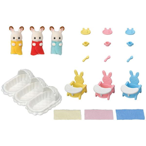 Triplets Care Set-Calico Critters-The Red Balloon Toy Store