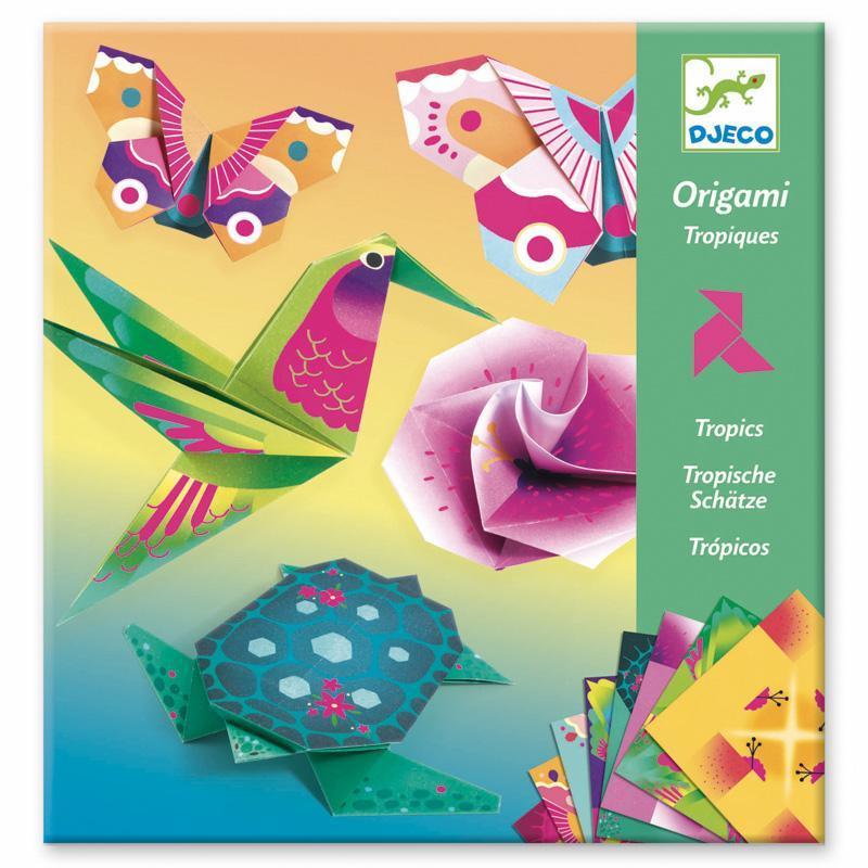 Tropics Origami Kit-Djeco-The Red Balloon Toy Store