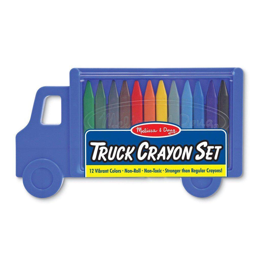 Truck Crayon Set-Melissa & Doug-The Red Balloon Toy Store