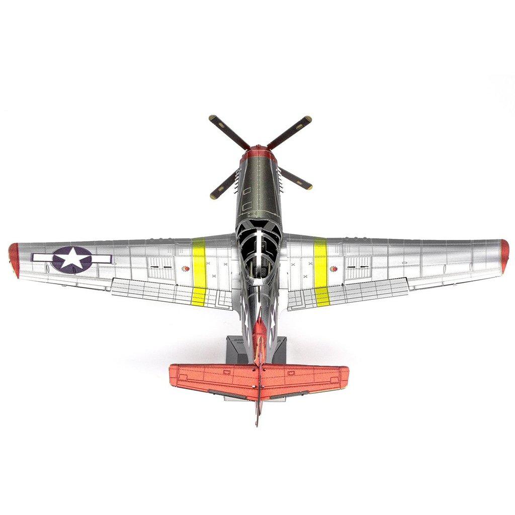 Tuskegee Airmen P-51D Mustang Model-Metal Earth-The Red Balloon Toy Store