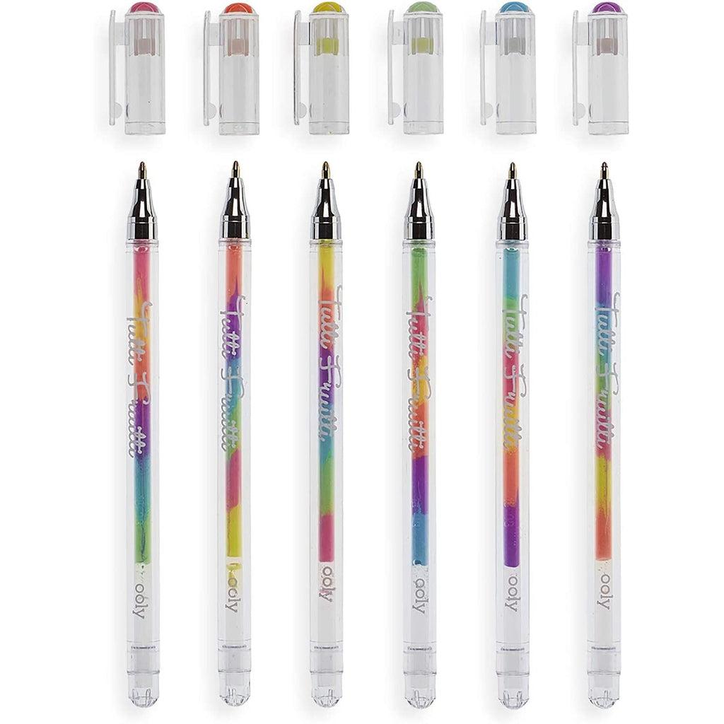 Tutti Frutti Scented Colored Gel Pens-OOLY-The Red Balloon Toy Store