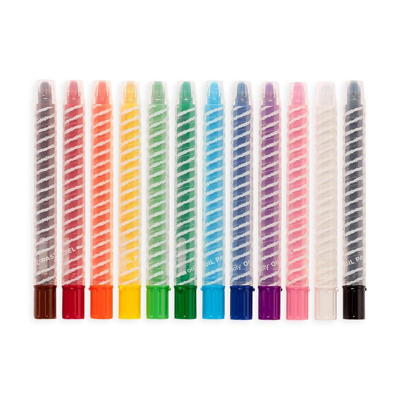 Twisty Stix Oil Pastels-OOLY-The Red Balloon Toy Store