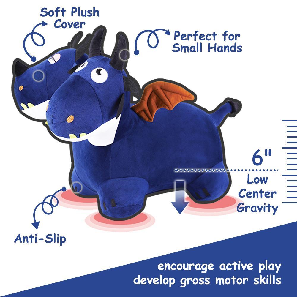 Two-Headed Dragon - Bouncy Pals-iPlay iLearn-The Red Balloon Toy Store