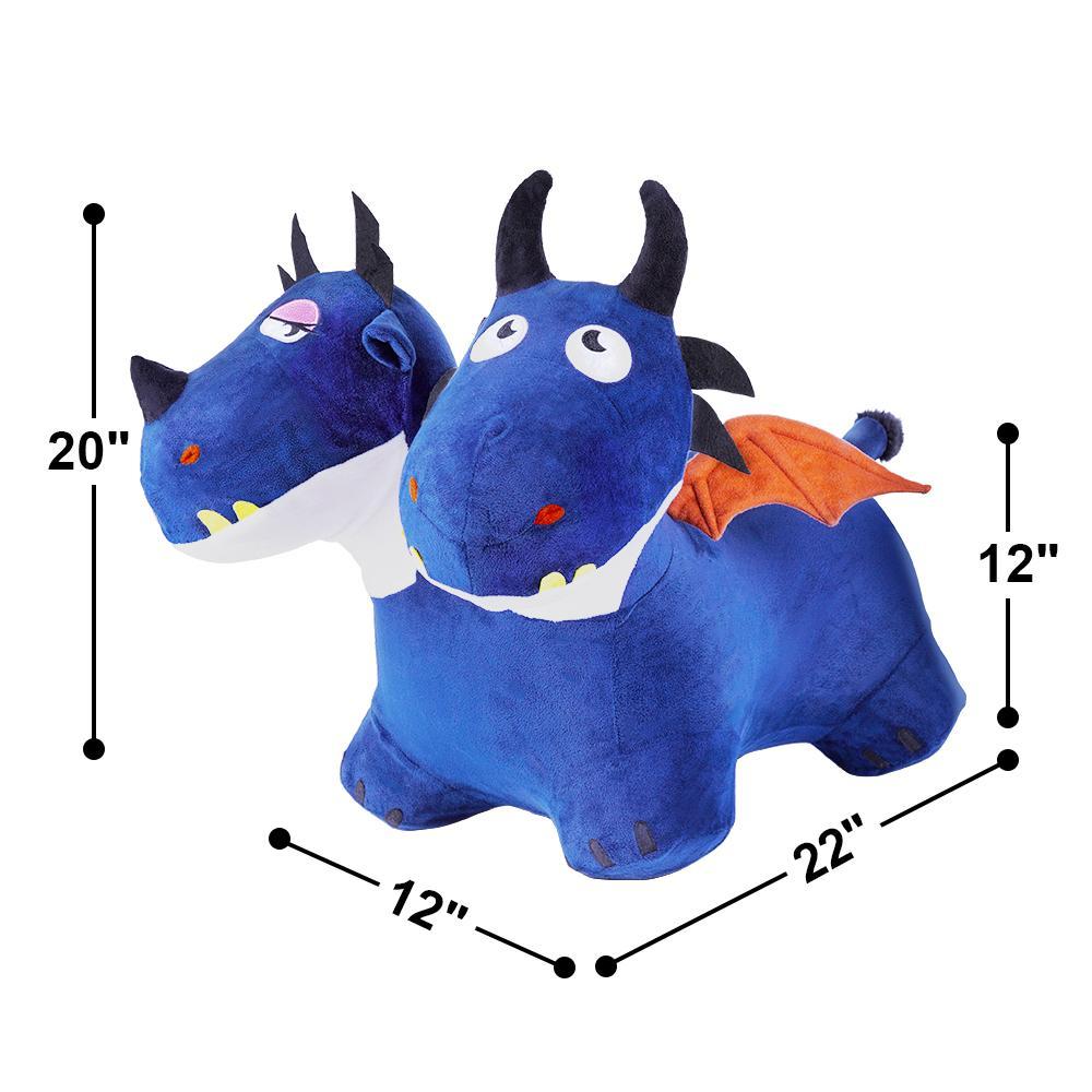 Two-Headed Dragon - Bouncy Pals-iPlay iLearn-The Red Balloon Toy Store