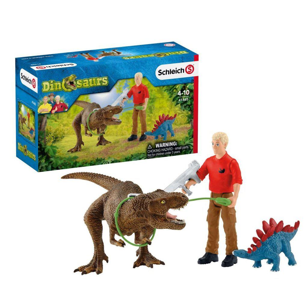 Tyrannosaurus Rex Attack-Schleich-The Red Balloon Toy Store